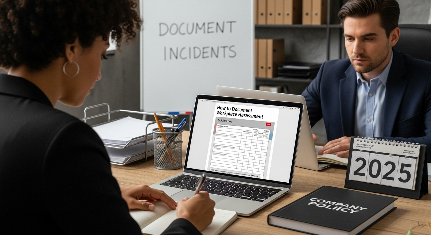 Cómo documentar el acoso laboral en 2025